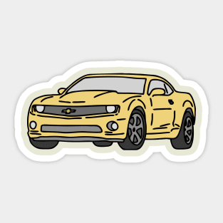 muscle car Sticker